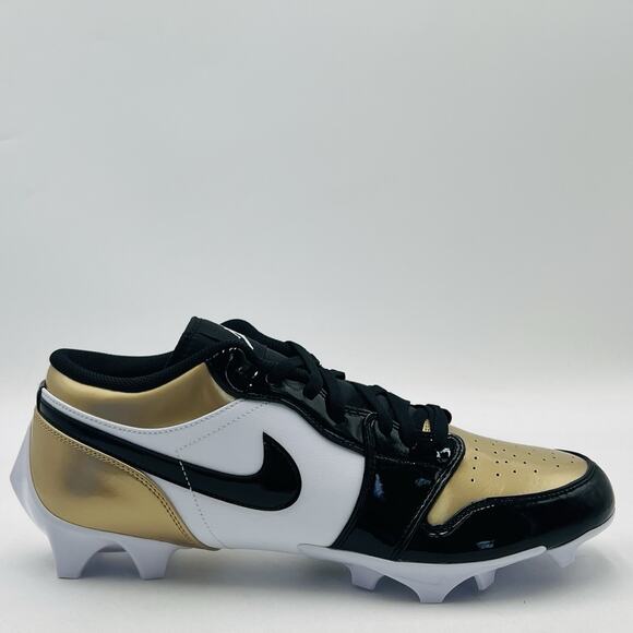 Nike Air Jordan 1 Low TD Gold Black FJ6245 701 Mens Size 14.5 NEW Football main image 9